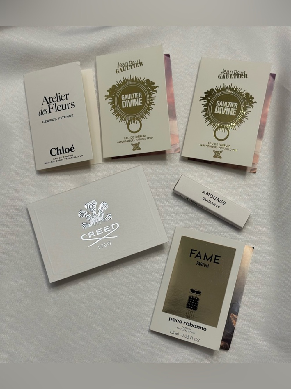 Six Assorted Samples
